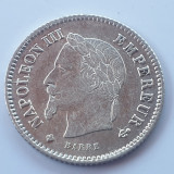 Franța 20 centimes 1867 BB Strasbourg Napoleon lll, Europa