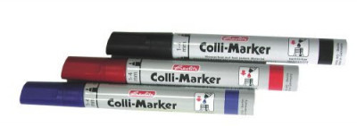 Marker Colli 1-4mm Reincarcabil Albastru foto