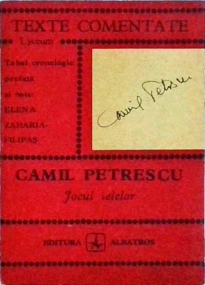 Camil Petrescu - Jocul ielelor foto