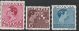 ROMANIA 1938 LP 124 CONSTITUTIA SERIE MNH