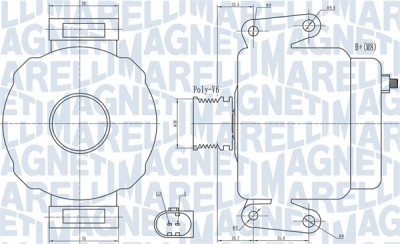 MAGNETI MARELLI 063732007010 Generator / Alternator foto