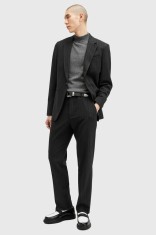 AllSaints pantaloni HEDDON bărbați, culoarea negru, drept, M042QB