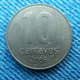 2n - 10 Centavos 2008 Argentina, America Centrala si de Sud