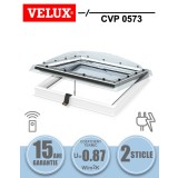 Fereastra acoperis terasa VELUX CVP 0573 actionare electrica, 2 sticle, senzor de ploaie si telecomanda