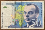 B11 2 - Bancnota foarte veche - Franta - 50 franci - 1997