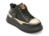 Pantofi sport GRYXX negri, 2379, din piele naturala