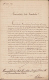 HST 254S Act ASTRA 1875 semnat olograf Iacob Bologa și D P Barcianu