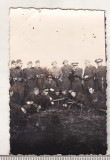 Bnk foto Militari cu armament - anii `40, Alb-Negru, Romania 1900 - 1950, Militar