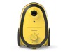 Aspirator cu Sac Daewoo RC-410Y-3, 700W, 2.5L, Control Variabil, Galben/Negru