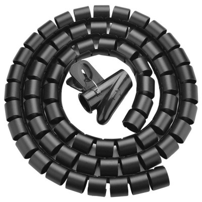 Organizator Cabluri Universal 25mm x 1.5m - Ugreen Protection Tube DIA (30818) - Black foto