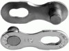Za conectare rapida KMC 11V (CL550S02), 1/2&quot;, 2 zale, otel, argintiu
