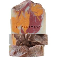 Almara Soap Designer Caramel Coffee s&atilde;pun lucrat manual 100 g