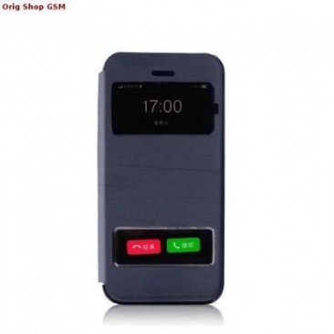 HUSA FLIP D-VIEW WINDOW LG L FINO D290 DARK BLUE foto