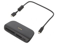 Cititor Card Memorie USB-C USB 3.0 Negru 312Mbps