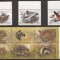 RUSIA(U.R.S.S.) 1989 FAUNA ( 2 serii dantelate ) MNH