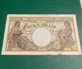 Bancnota 2000 lei 10 octombrie 1944