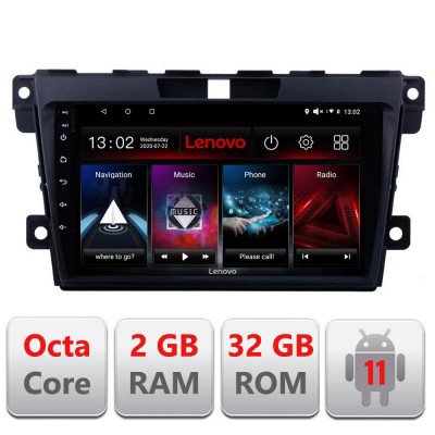 Navigatie dedicata Mazda CX-7 2009 D-097 Lenovo Octa Core cu Android Radio Bluetooth Internet GPS WIFI DSP 2+32 GB 4G KIT-097+E CarStore Technology foto