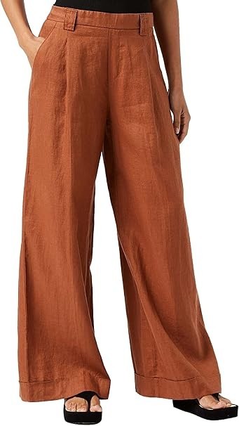 Pantaloni lungi de dama United Colors of Benetton 4AGH559A4, maro rustic, DE 36 FR 38 - OUTLET
