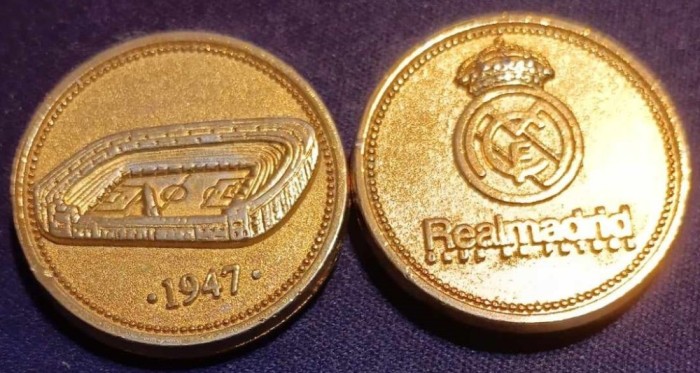 Jeton - Real Madrid, stadionul Santiago Bernabeu in 1947