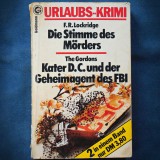 DIE STIMME DES MORDERS - F. R. LOCKRIDGE - URALUBS-KRIMI - THE GORDONS