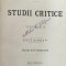 I. Gherea, Studii Critice