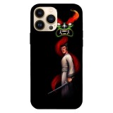 Husa compatibila cu Apple iPhone 15 Pro Max, Viceversa, model Samurai Jack digital art , Silicon, TPU, Transparent, Carcasa