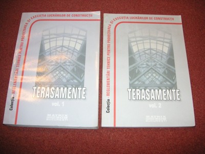 Normative privind proiectarea si executarea lucrarilor de terasamente (2 vol.) foto