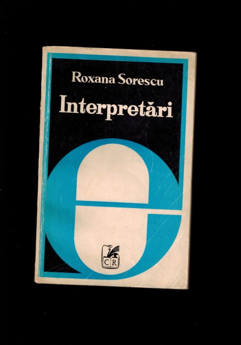 Roxana Sorescu - Interpretari