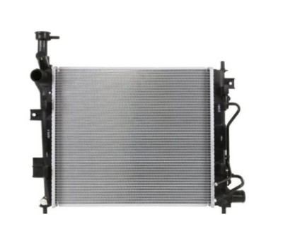 Radiator racire Kia Picanto (TA), 09.2011-2017, motor 1.2, 62 kw, benzina, cutie automata, cu/fara AC, tip Halla 420x358x16 mm, tip Hella, aluminiu b foto