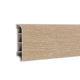 Plinta SPC Stejar Picos 2400x60x12 mm, Vinil, Montaj Facil, Rezistent Umiditate, Pentru Parchet/Podea