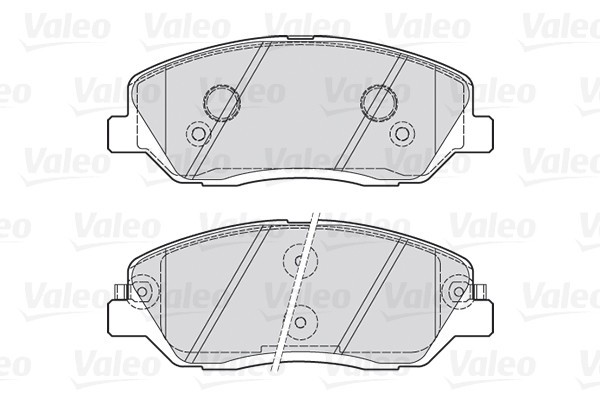 VALEO 301937 FIRST set placute frana,frana disc