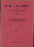 C71 Bulletin scientifique de l&rsquo;ecole polytechnique de Timișoara, numerele 1-2/1939