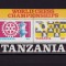 (C40) Tanzania 1986 ,&quot;Campionatul Mondial de Sah- Rotary Inter.&quot;, colita , MNH