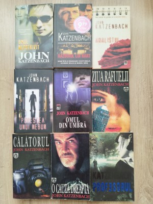 John Katzenbach &amp;ndash; set 9 romane thriller foto