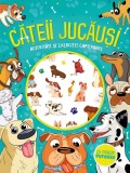 Cățeii jucăuși - stickere pufoase - Paperback - Kreativ
