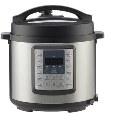 Multicooker Gorenje MC6MBK, 6l, 1000W, 15 programe, negru-argintiu