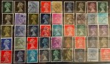Lot 45 de timbre Elisabeta a II - a , Marea Britanie