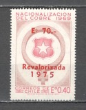 Chile.1975 Revalorizare-supr. GC.61, Nestampilat