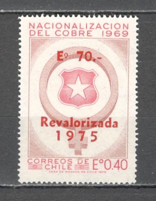 Chile.1975 Revalorizare-supr. GC.57 foto