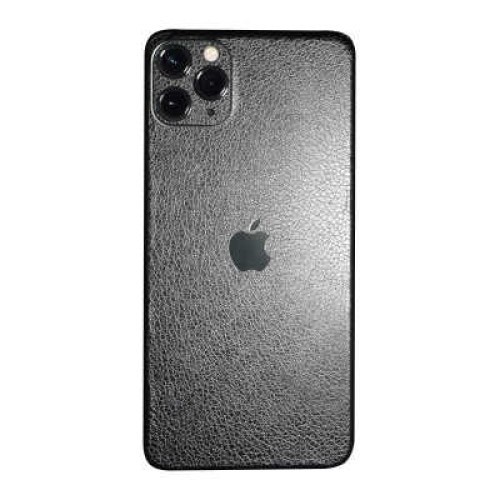 Folie autocolanta Skin, pentru Apple iPhone 15 Pro, imitatie piele, protectie spate