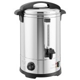 HOMCOM Distribuitor apă caldă 6,5 L, 1500 W, oțel inoxidabil, cu termostat, funcție de menținere a temperaturii și robinet | Aosom Romania