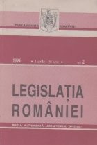 Legislatia Romaniei 1 aprilie-30 iunie 1994, Volumul al II-lea