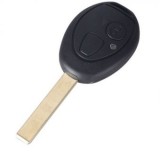 Set 2 bucati - Carcasa cheie Topautochei&amp;#174; compatibila cu Land Rover Rover 75, Discovery cu 2 butoane si lamela detasabila