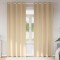 vidaXL Perdele cu perdele 2 pcs Crem 225 x 140 cm Poliester