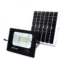 Proiector LED cu incarcare solara, putere 200 W, telecomanda