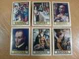 Seria Completa 6 Timbre Spania 1965 - Arta Sacra, Luis de Morales, Tablouri -A94