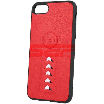 Toc TPU Leather Arrow Apple iPhone X / XS Red foto