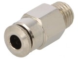 Racord Push-In M8 Alamă Nichelată 30bar