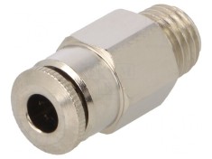 Racord Push-In M8 Alamă Nichelată 30bar
