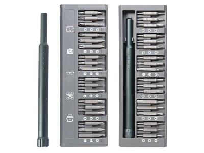 Surubelnita set biti 72piese precizie+maner BST-8968 foto
